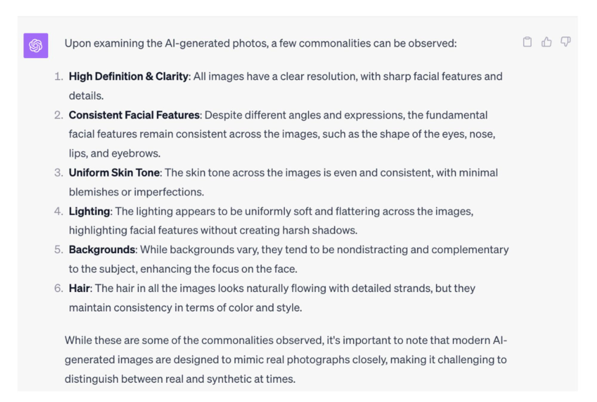 ChatGPT aptly expressed why the AI photos likely struck a chord